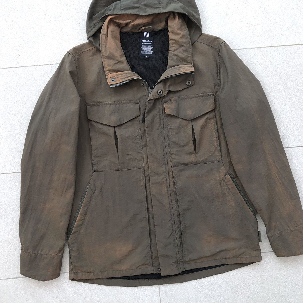 Japanese Brand A Fieldcore Wind and Water Resistant 4 Pocket Field Jacket Size US L / EU 52-54 / 3 - 9 Thumbnail