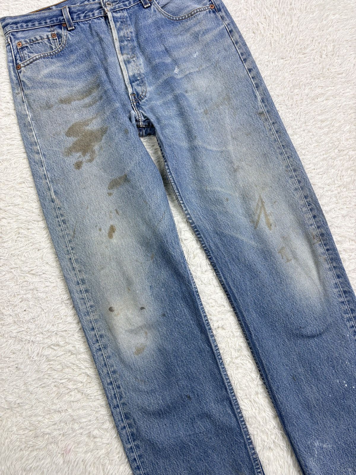 Levi's × Vintage Vintage Levis 501 USA 90s Size US 36 / EU 52 - 2 Thumbnail