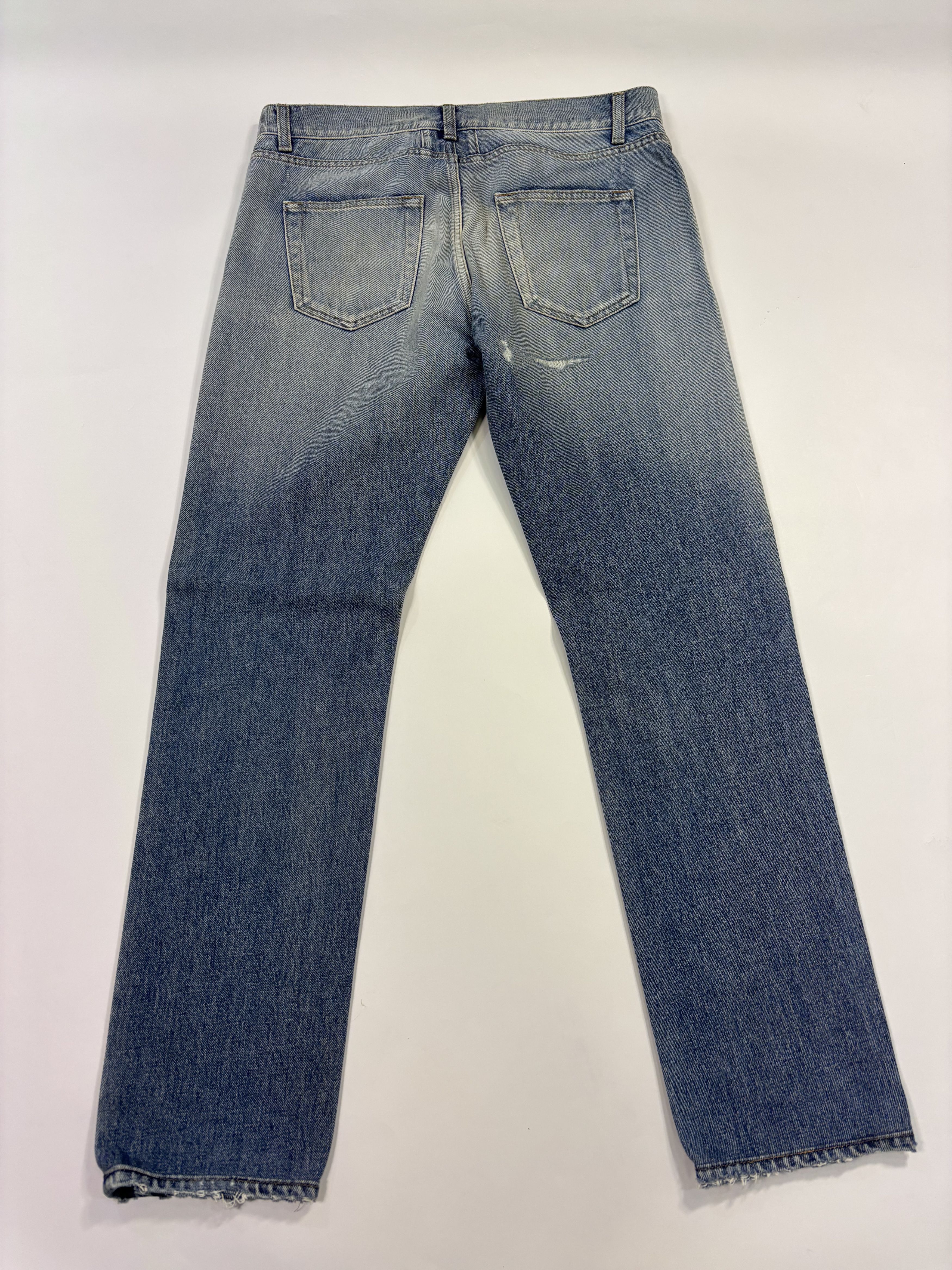 Saint Laurent Paris Saint Laurent Classic Blue Jeans Size US 32 / EU 48 - 4 Thumbnail