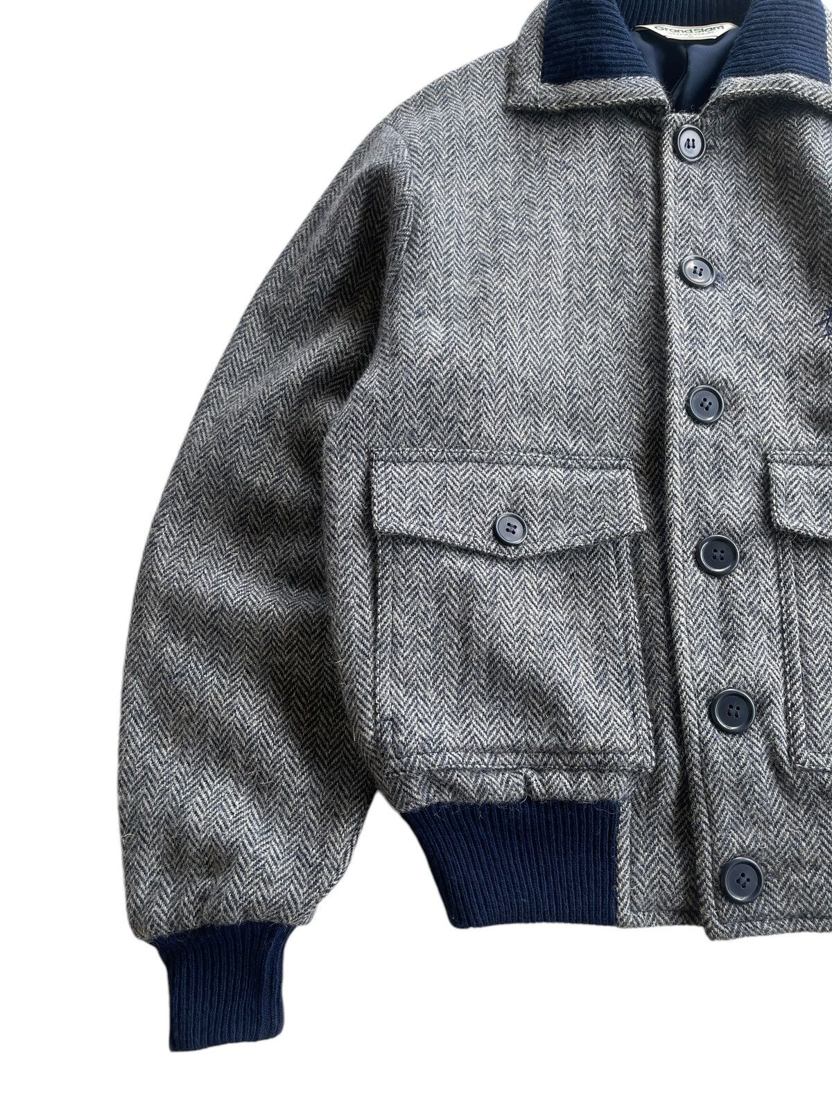 Grand Slam Grandslam G9 Wool Herringbone Twill Blouson Jacket Size US S / EU 44-46 / 1 - 6 Thumbnail