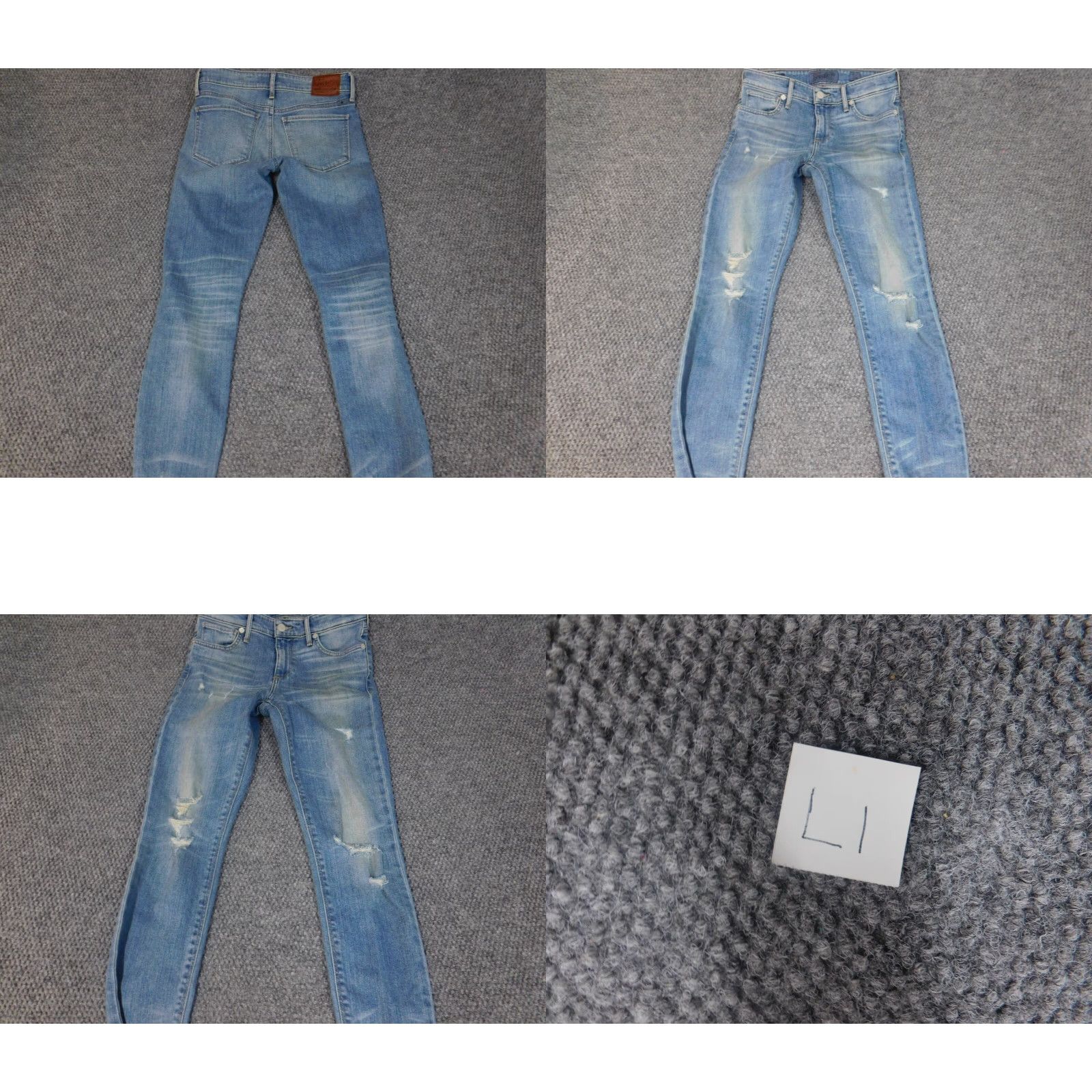 Lucky Brand Lucky Brand Jeans Women 2 Blue Dark Denim Zip Pockets Skinny Crop Regular Rise American Style Candiani Pattern Solid Cotton Blend Spandex Denim Size 26" / US 2 / IT 38 - 8 Thumbnail