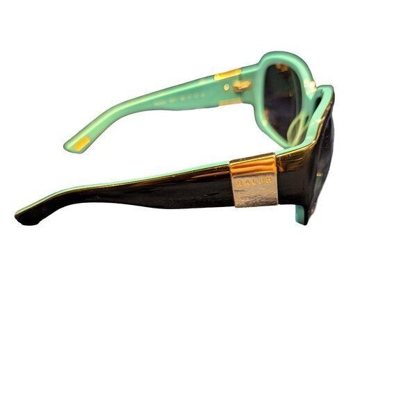 Ralph Lauren Ralph Lauren Y2K Sunglasses Black Turquoise RA5031 Size ONE SIZE - 7 Thumbnail