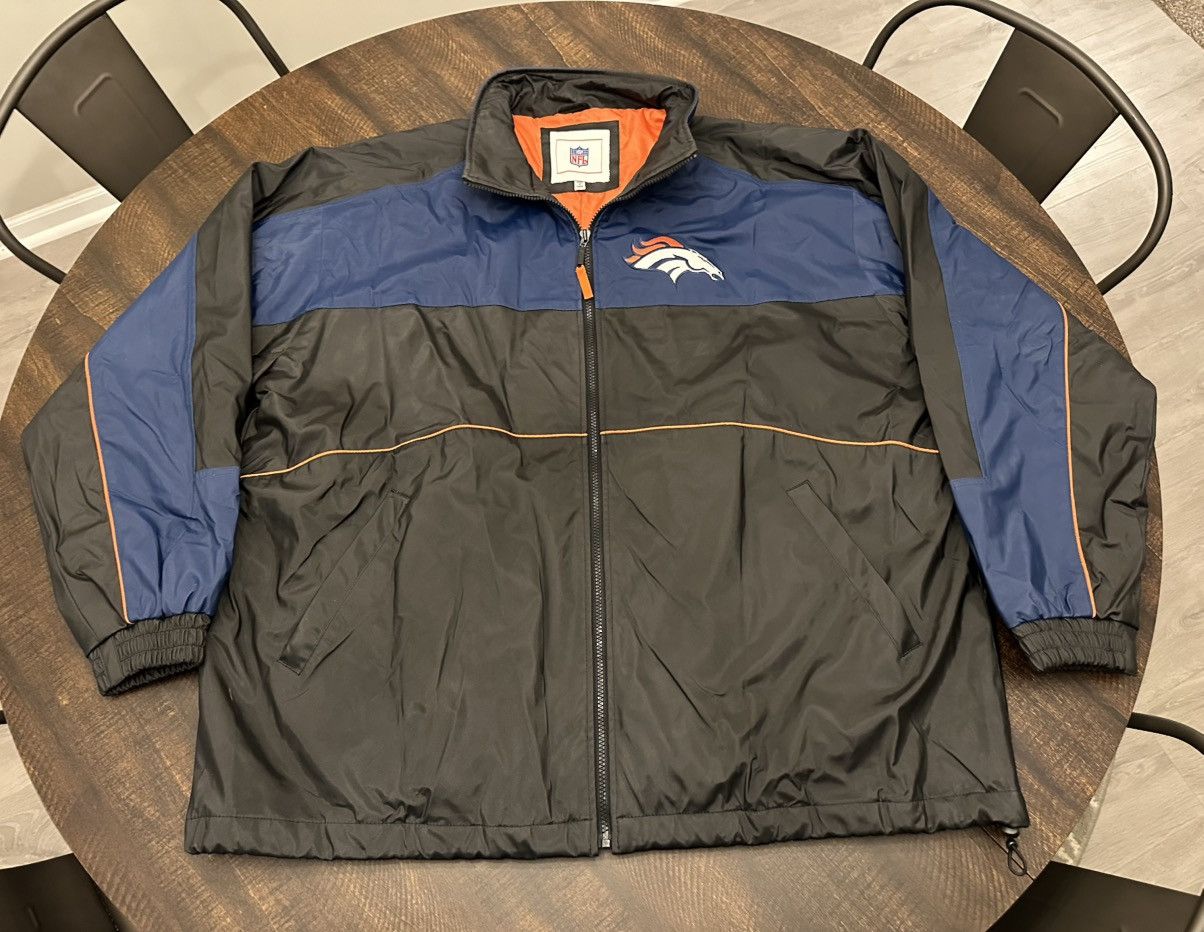 NFL VTG NFL Denver Broncos Men’s Jacket Sz 2XL Size US XXL / EU 58 / 5 - 3 Thumbnail