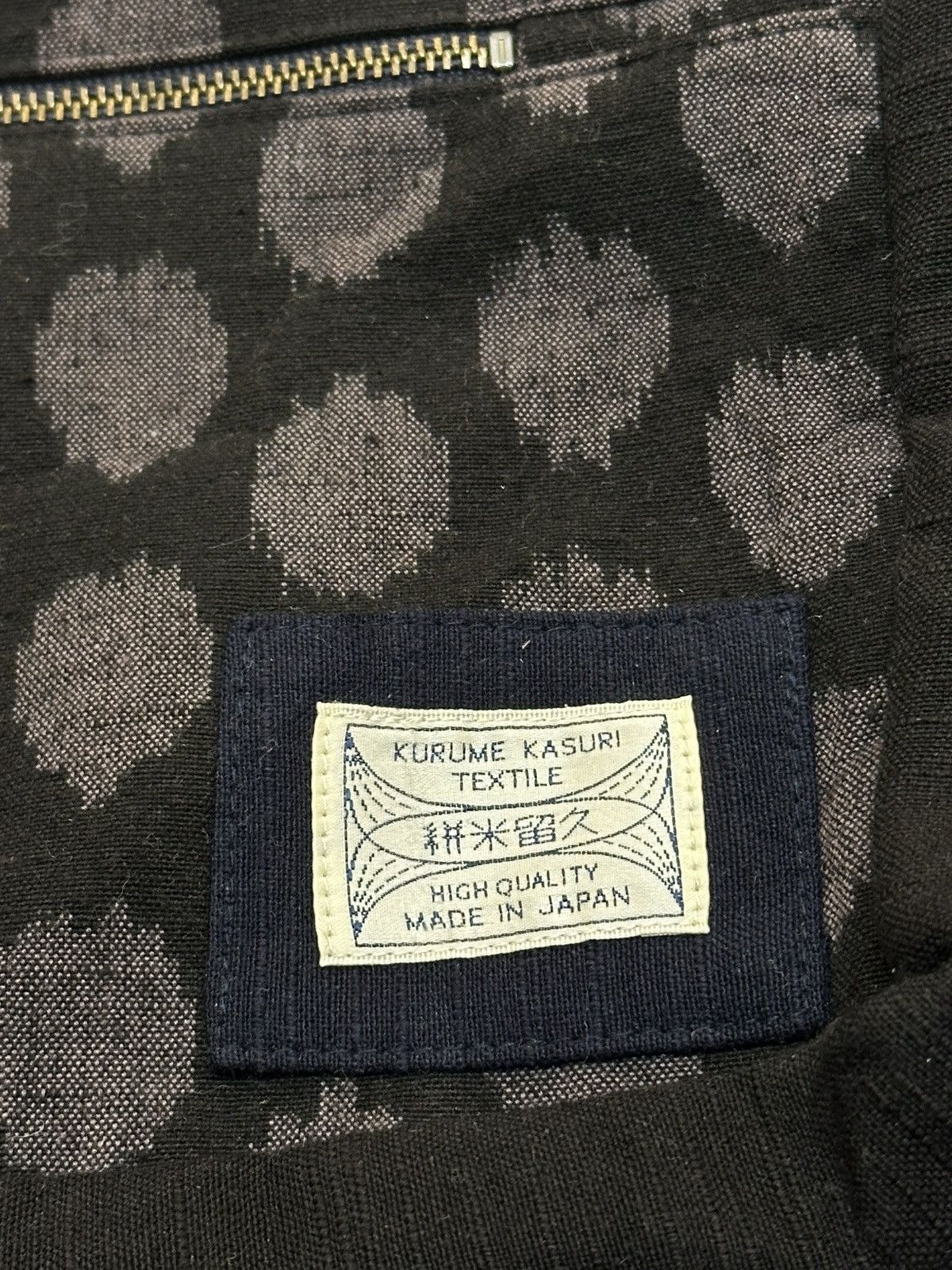 Japanese Brand Japanese Kurume Kasuri textile crossbody bag. Size ONE SIZE - 17 Thumbnail