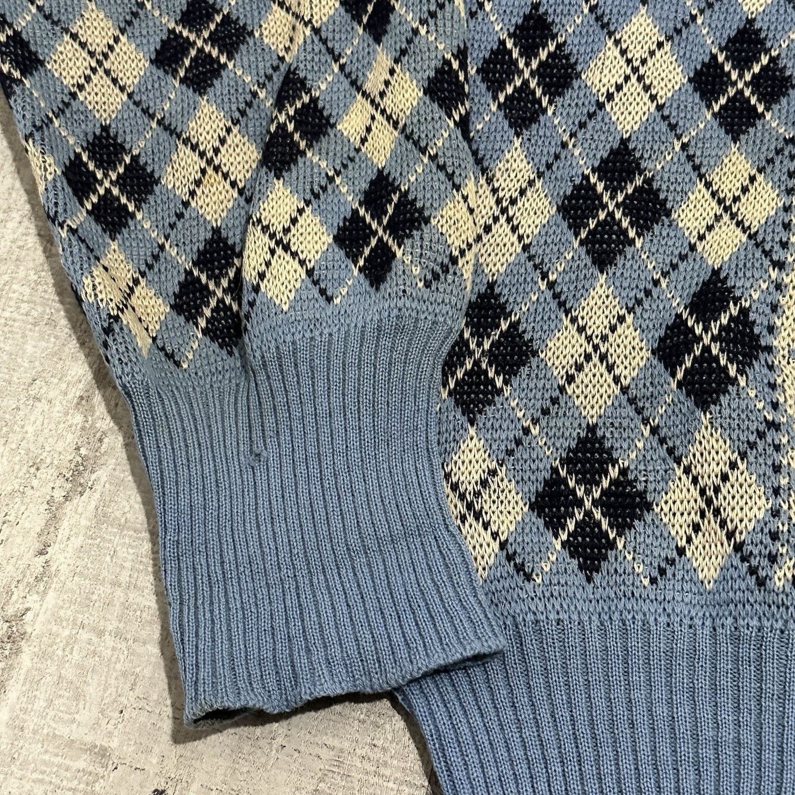 Catalina Catalina Rare Vintage 1940’s Wool Knit Novelty Sweater Blue Size S / US 4 / IT 40 - 3 Thumbnail