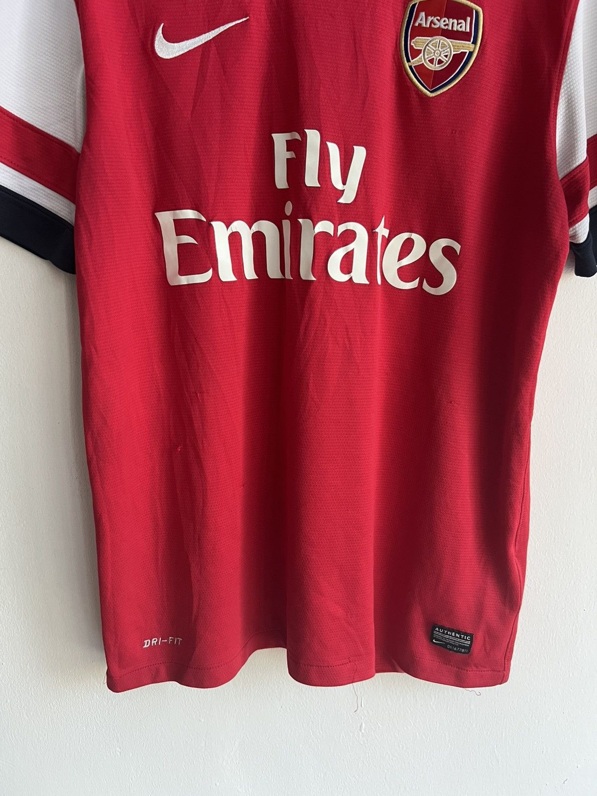 Nike Original 2012-13 Nike Arsenal FC Home Jersey Medium Size US M / EU 48-50 / 2 - 3 Thumbnail