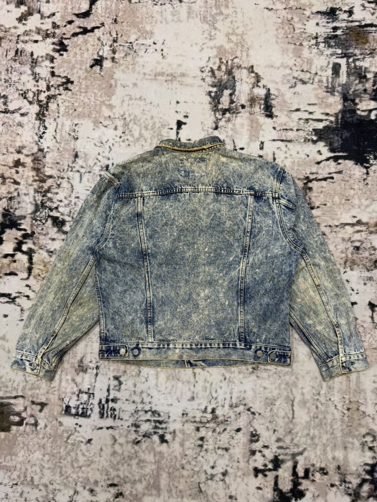 Japanese Brand Vintage 90s GL Heart Acid Wash Denim Jacket Size US M / EU 48-50 / 2 - 14 Thumbnail