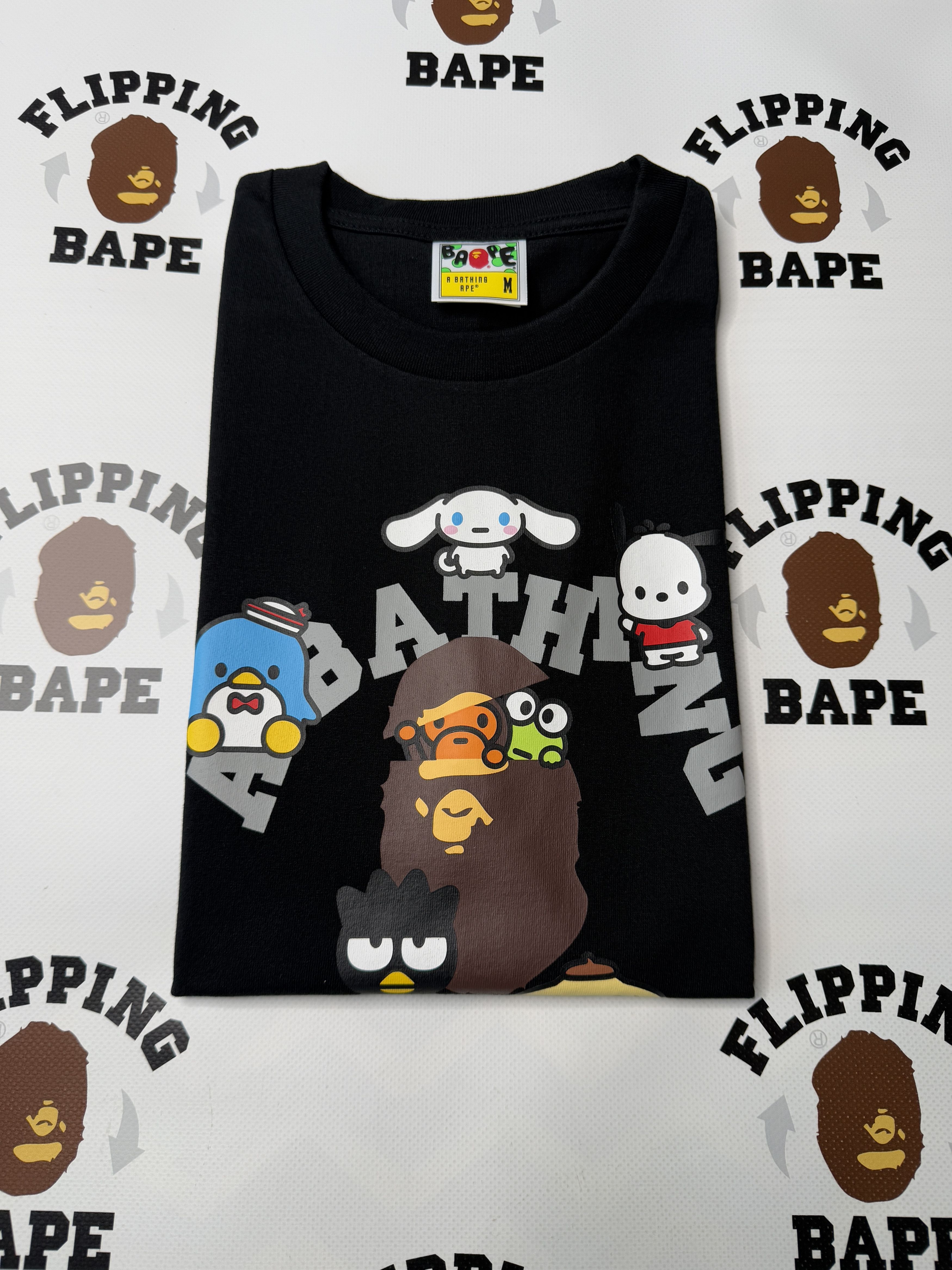 Bape BAPE BABY MILO X SANRIO CHARACTERS - TEE #1 (GINZA STORE) Size US M / EU 48-50 / 2 - 7 Thumbnail