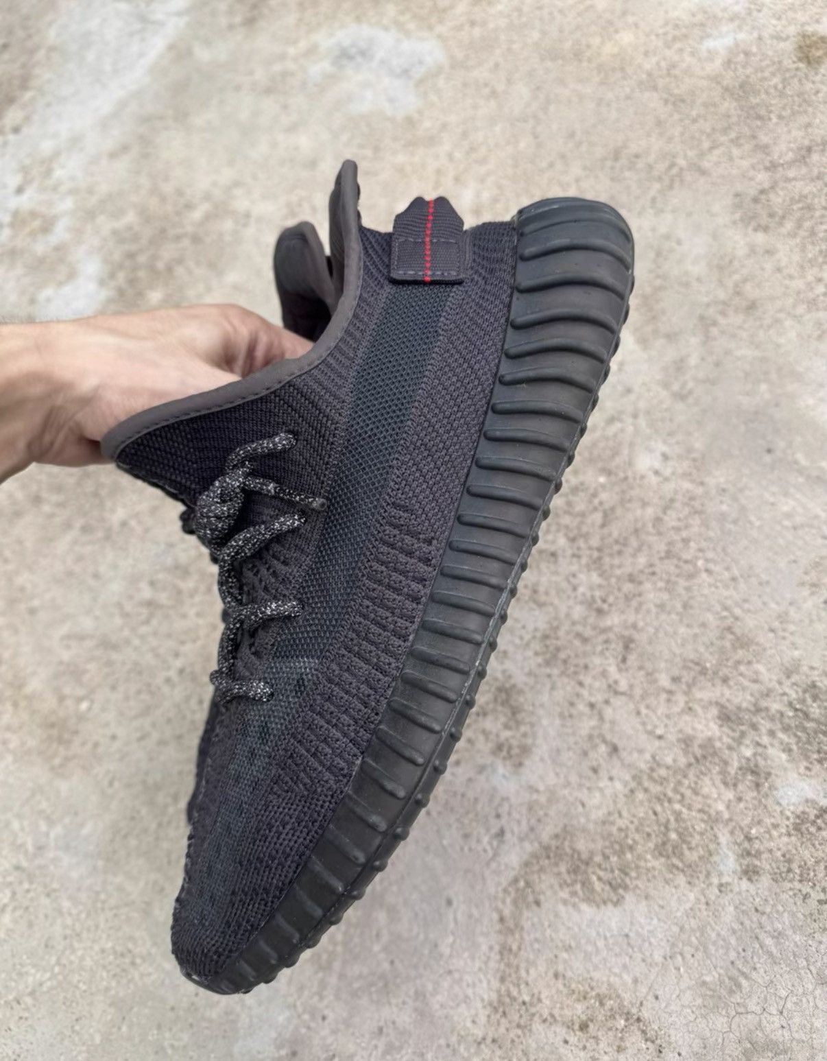 Adidas Adidas Yeezy 350 V2 Black K37 Size US 8.5 / EU 41-42 - 4 Thumbnail