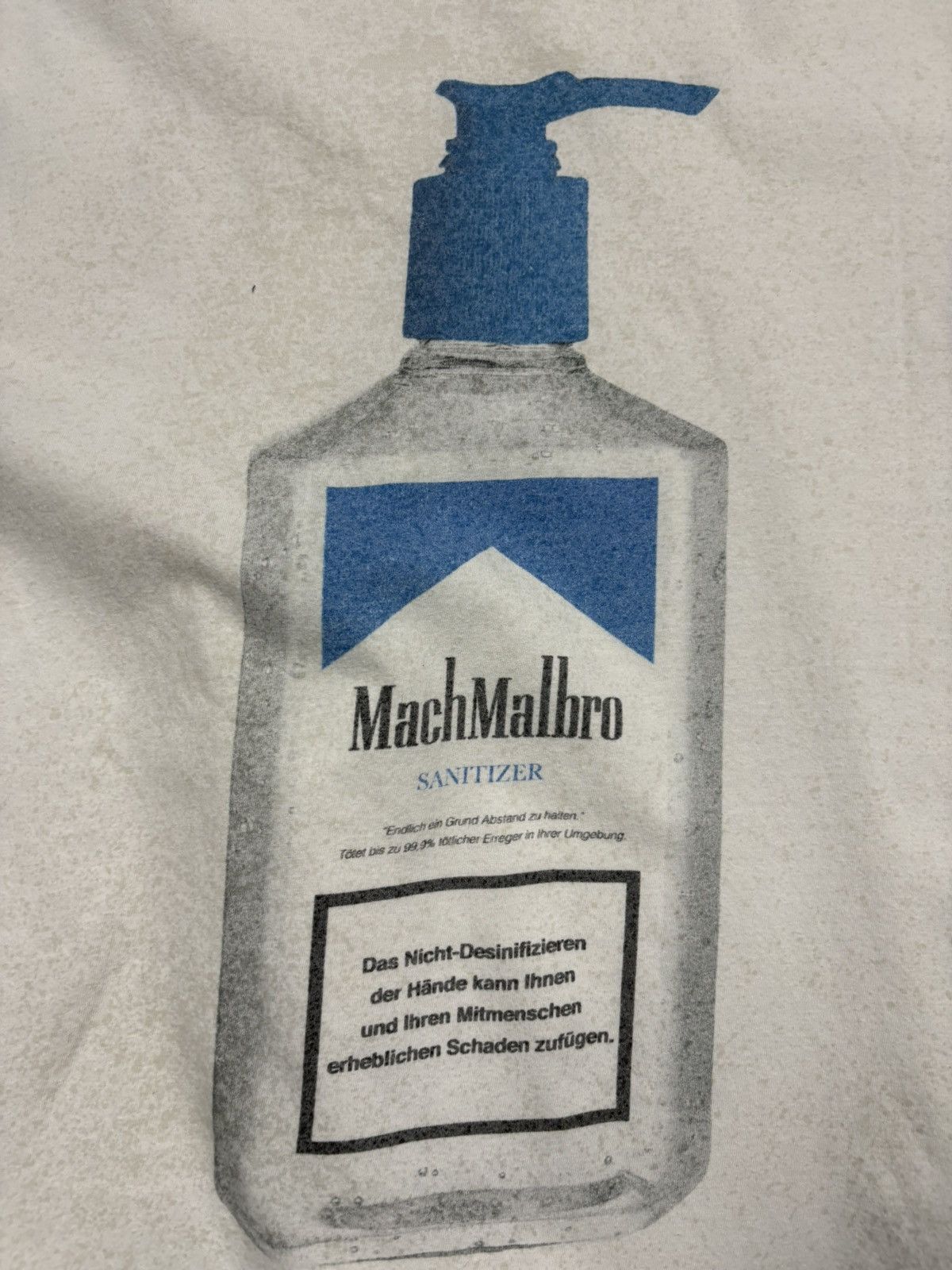 Marlboro Marlboro MachMalbro Sanitizer Graphic T-Shirt Vintage 00s XL Size US XL / EU 56 / 4 - 8 Thumbnail