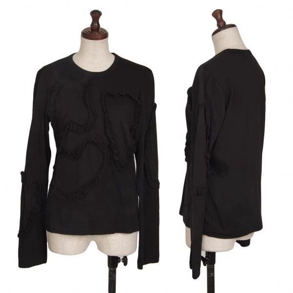 Comme des Garcons Comme Des Garcons Black Vintage Filled Design Top Size S / US 4 / IT 40 - 1 Thumbnail