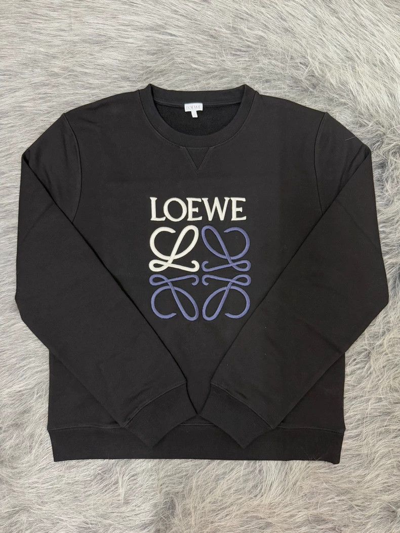 Loewe LOEWE Anagram Cotton Embroidered Sweatshirt - dmc Size US XS / EU 42 / 0 - 1 Thumbnail