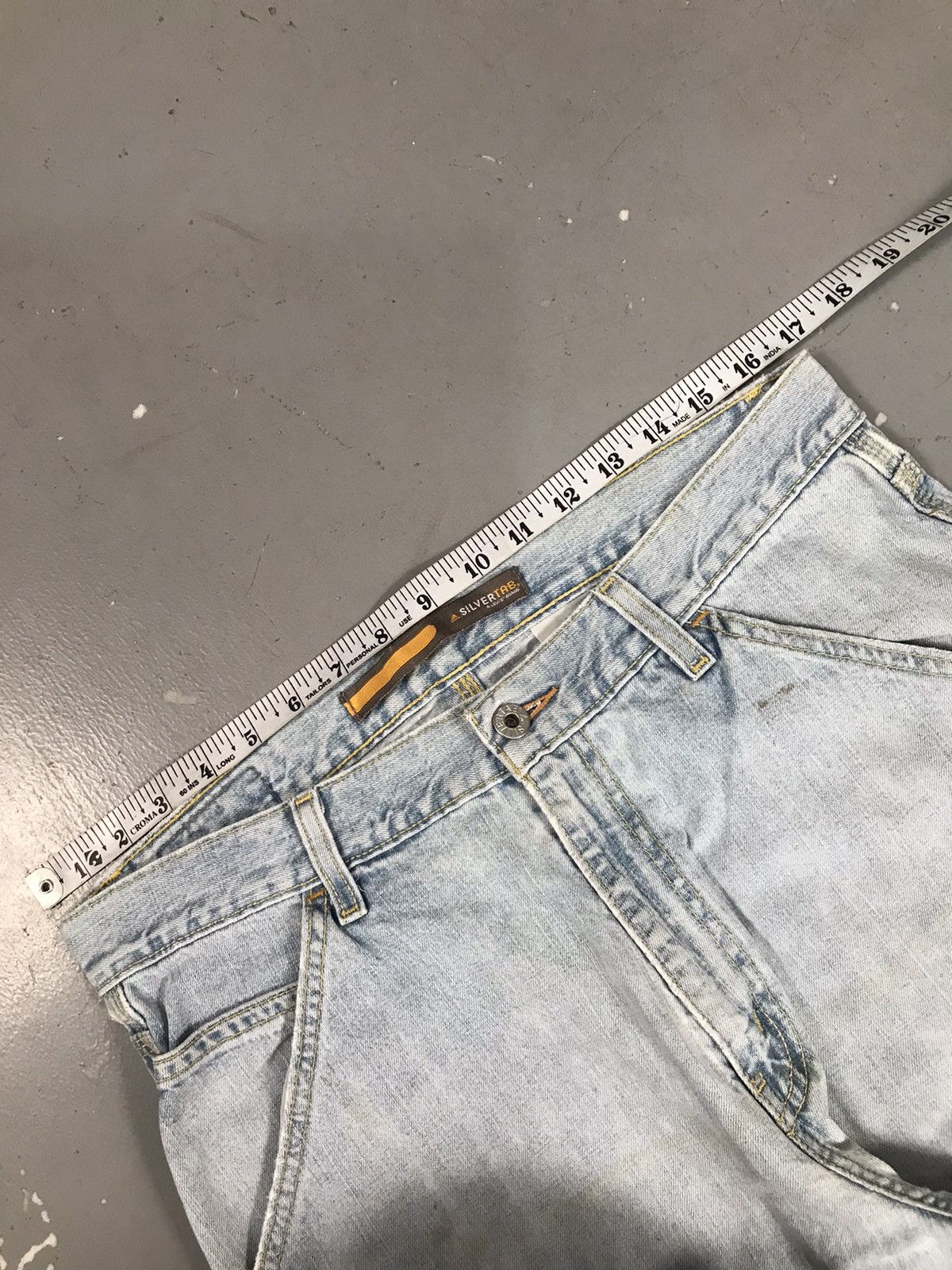 Levi's × Vintage Vintage Levi’s Strauss & co silver tab carpenter denim pant Size US 34 / EU 50 - 4 Thumbnail