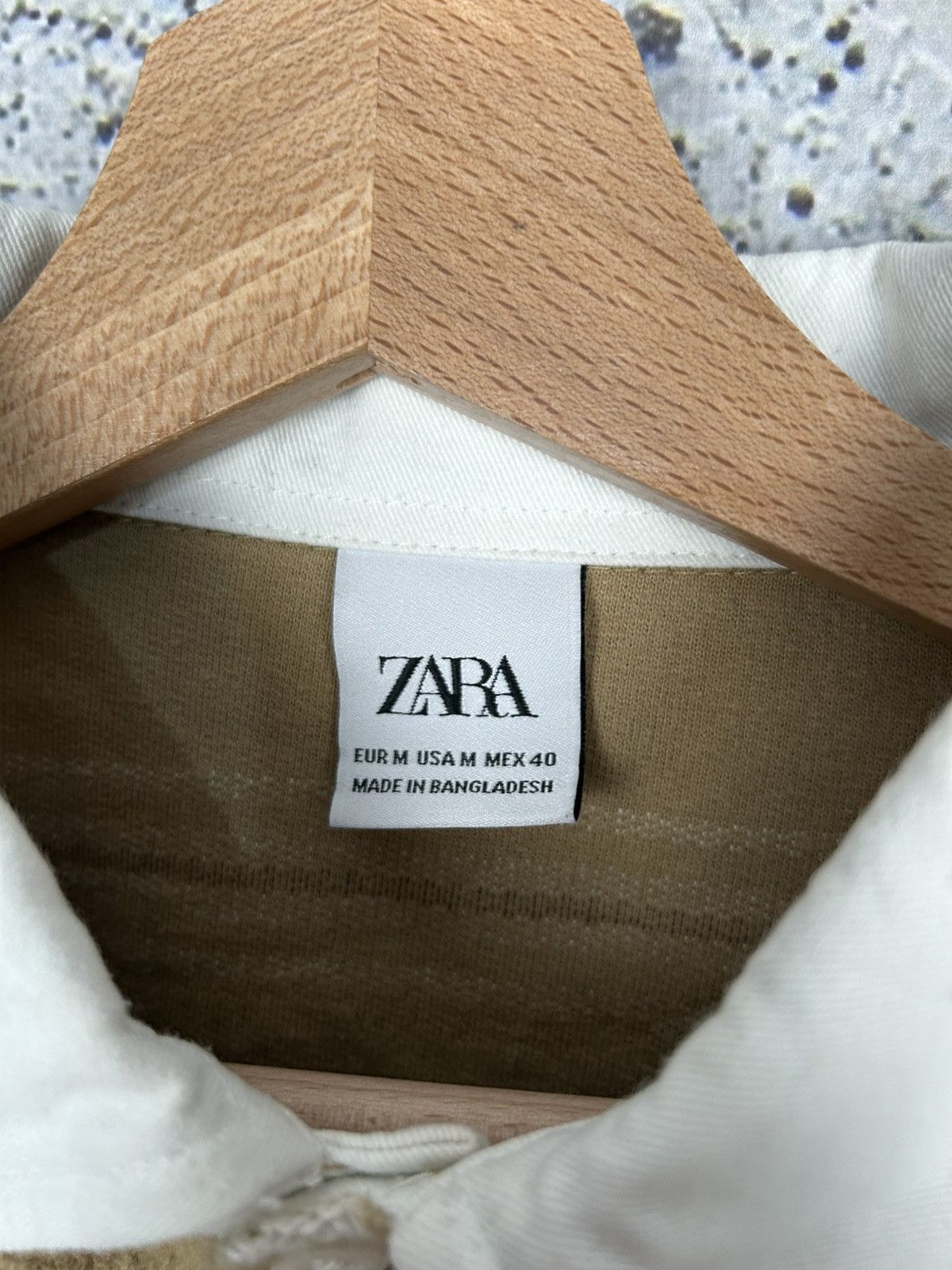 Zara Zara Stripe Rugby Polo Longsleeve Sweater Streetwear Size US M / EU 48-50 / 2 - 5 Thumbnail