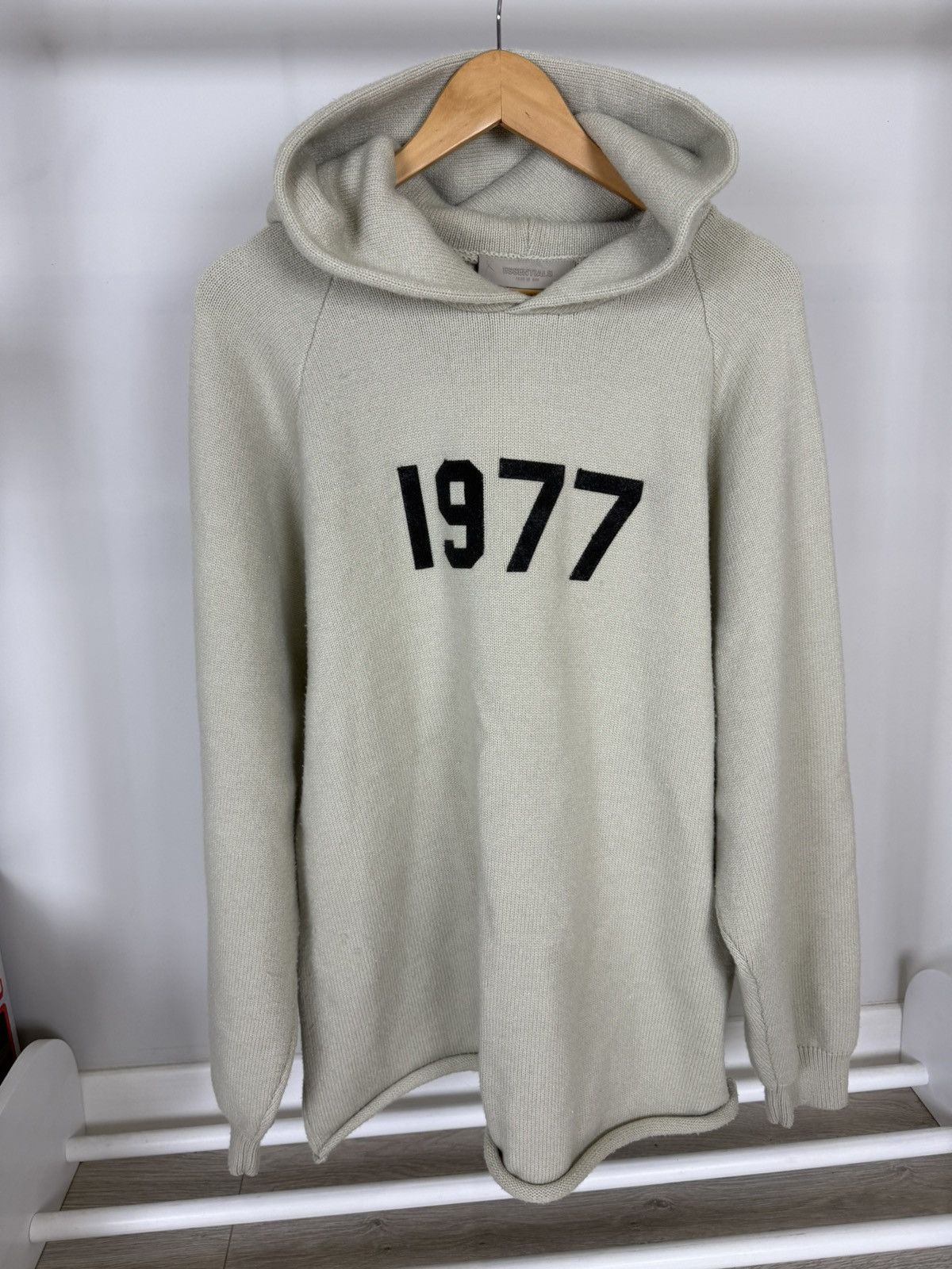 Essentials Essentials Fear Of God 1977 Knit Hoodie Size US L / EU 52-54 / 3 - 1 Thumbnail