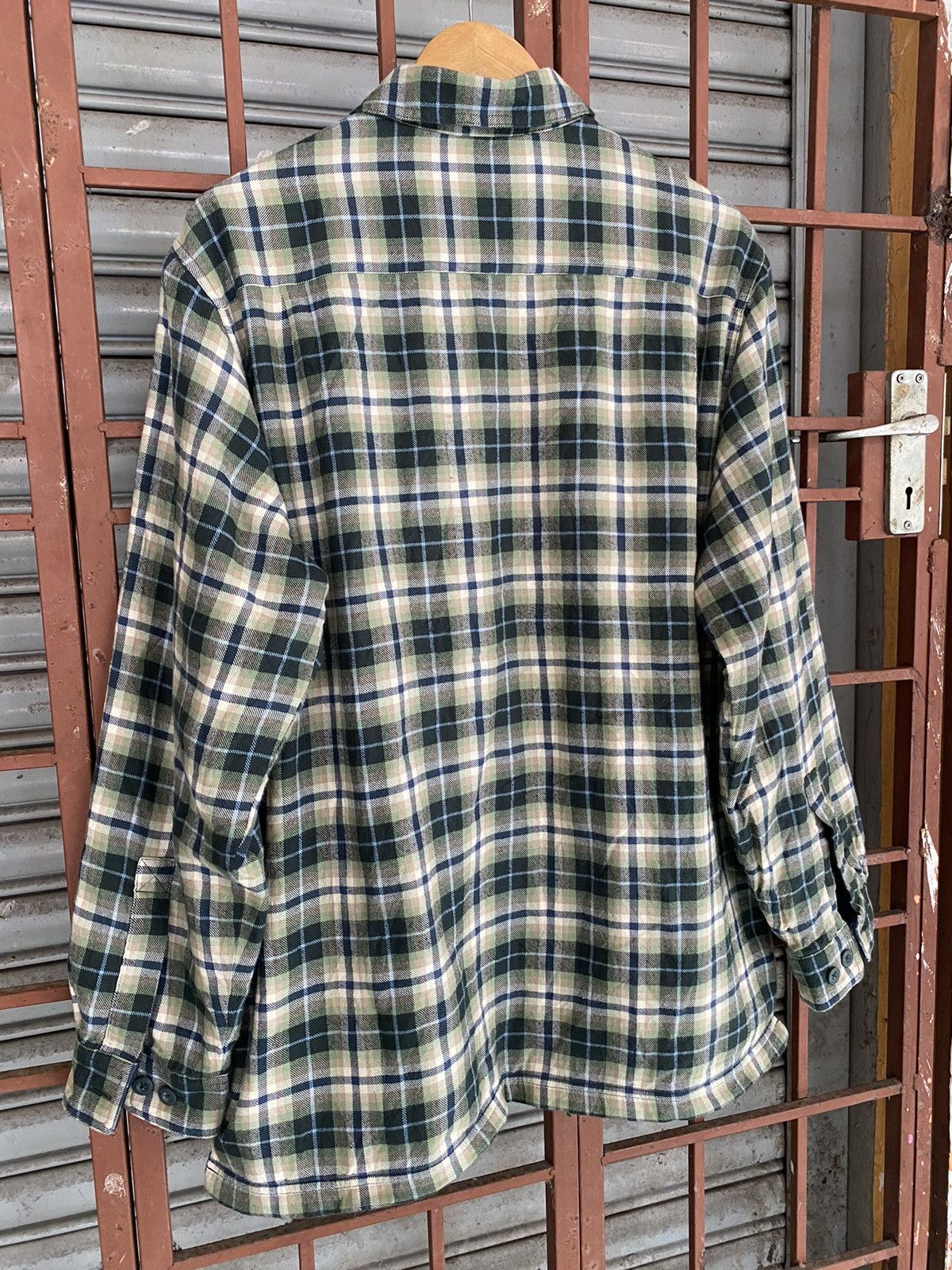 Japanese Brand Vintage L.L Bean Flannel Button Jacket Size US L / EU 52-54 / 3 - 5 Thumbnail