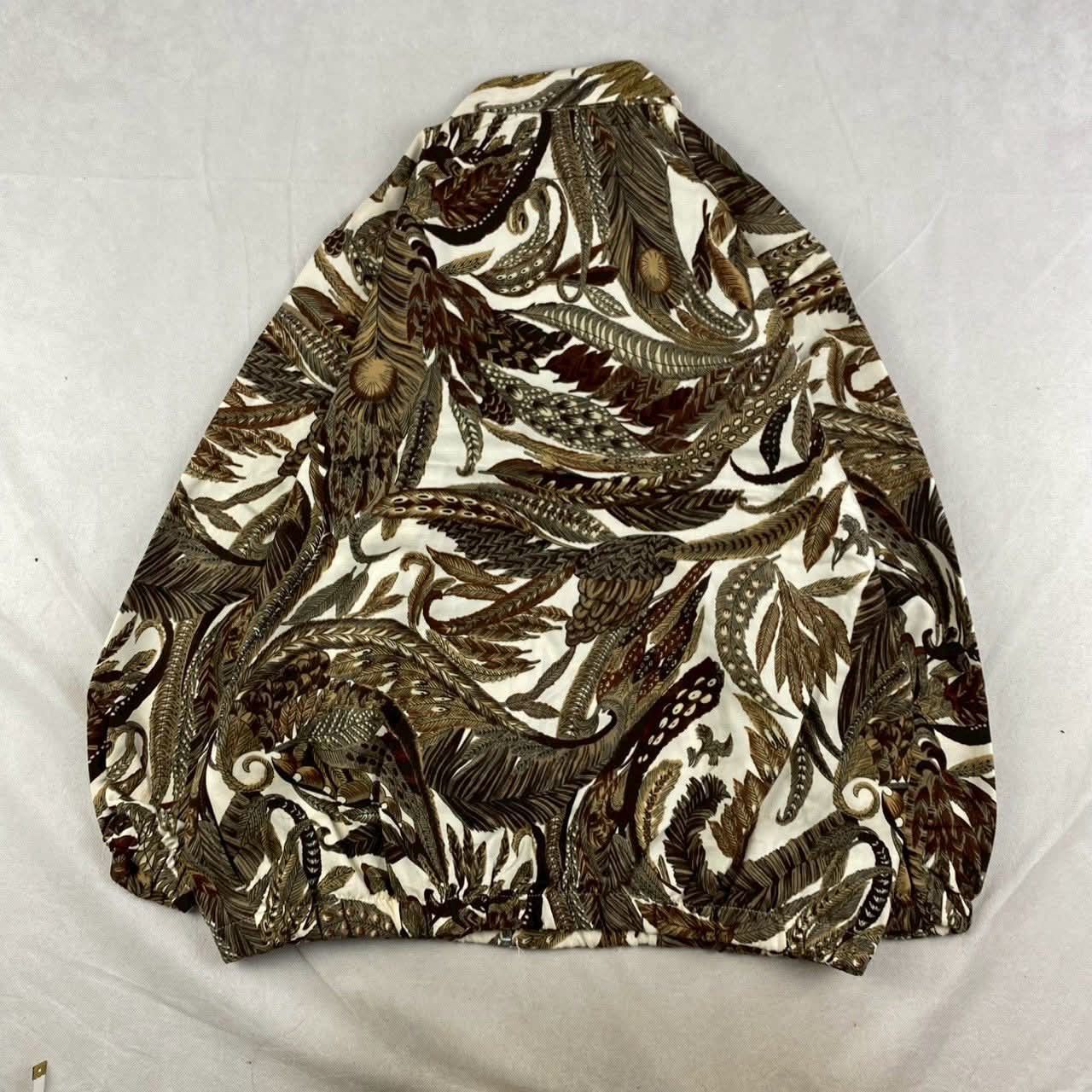 Versace Vintage Versace Bomber Jacket Floral Classic design Size US L / EU 52-54 / 3 - 5 Thumbnail