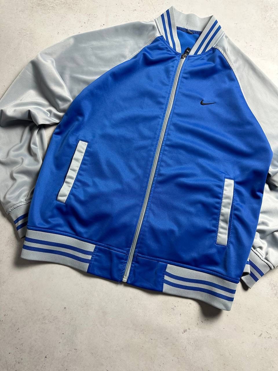 Nike × Vintage Vintage Nike Swoosh Boxy Olympic Jacket Y2K M Size US M / EU 48-50 / 2 - 3 Thumbnail