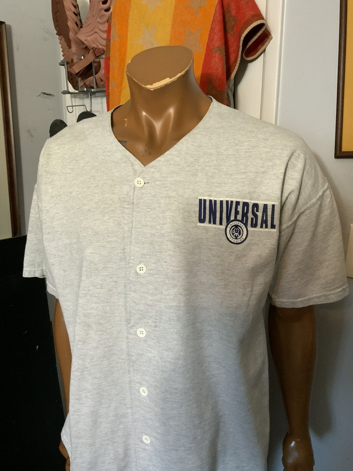 Universal Studios Vintage 90s Jostens Universal Studios Baseball Jersey Size US L / EU 52-54 / 3 - 10 Thumbnail