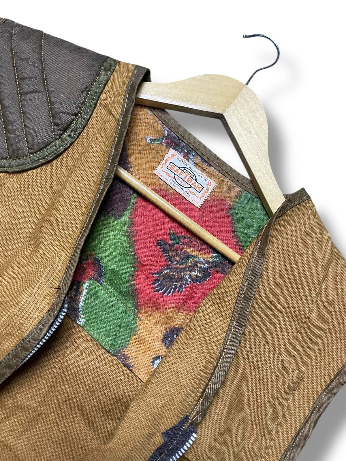 Japanese Brand × Vintage Vintage SaftBak Hunting Vest (116) Size US XXS / EU 40 - 4 Thumbnail