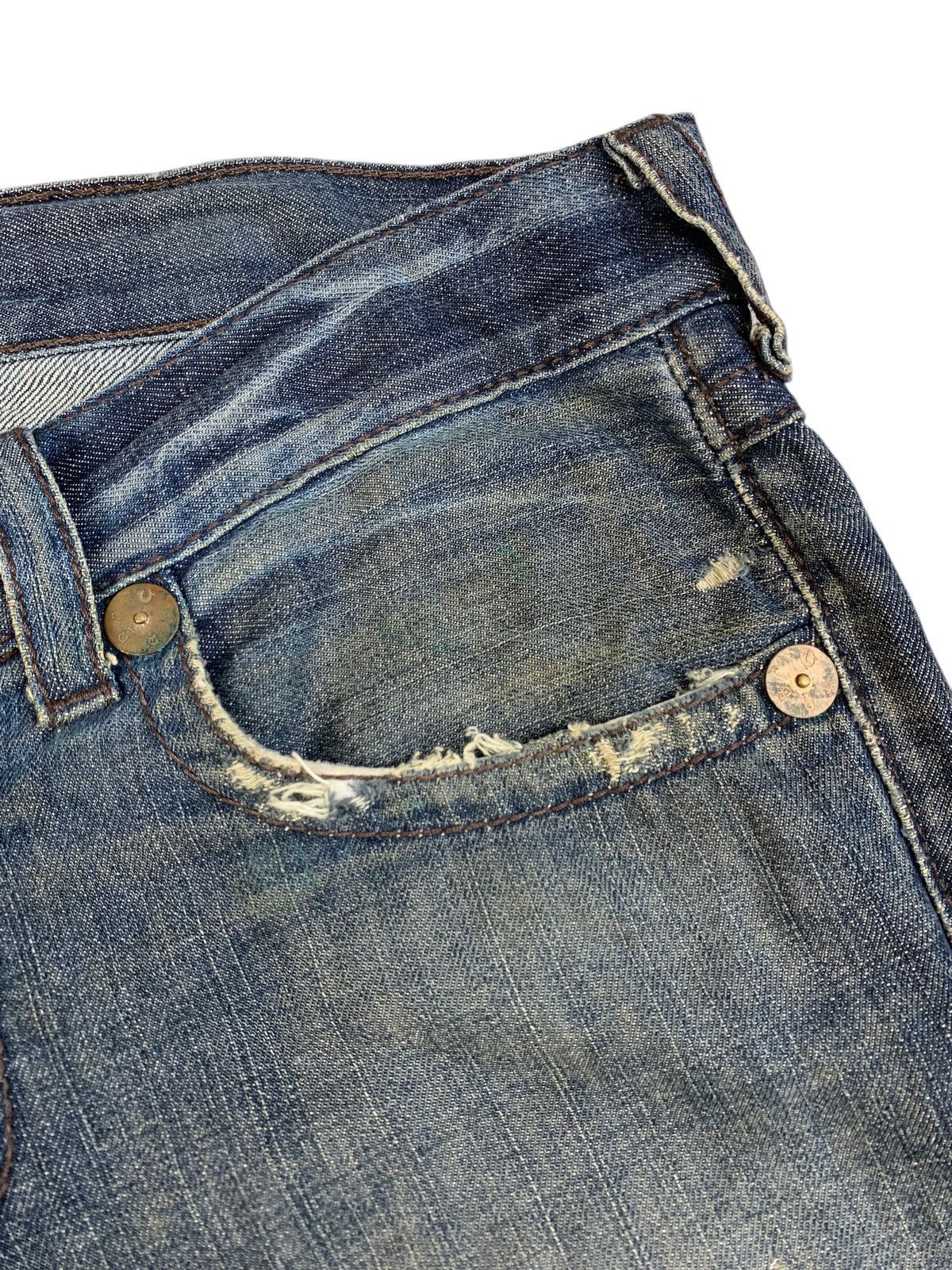 True Religion Y2K 2000’s True Religion Ricky Regular Fit Denim Size US 36 / EU 52 - 6 Thumbnail