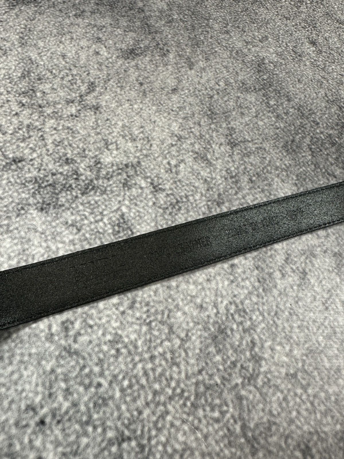 Karl Lagerfeld Karl Lagerfeld Logo Belts Rare Luxury Streetwear USA Rare Size ONE SIZE - 3 Thumbnail