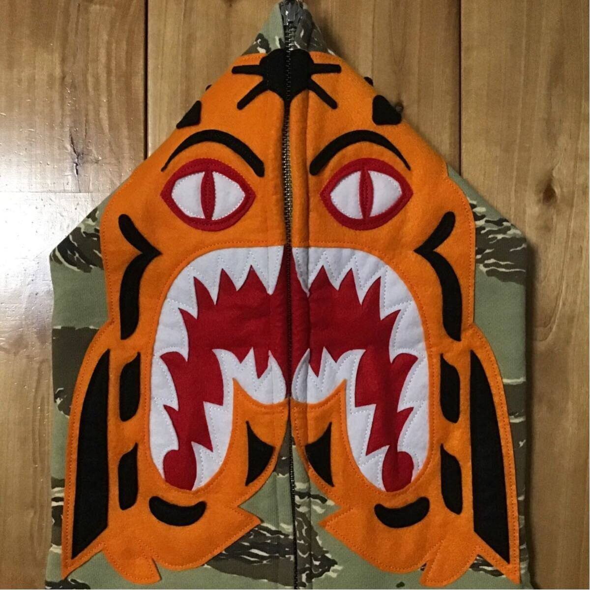 Bape BAPE Tiger full zip hoodie Desert camo a bathing ape Size US M / EU 48-50 / 2 - 3 Thumbnail