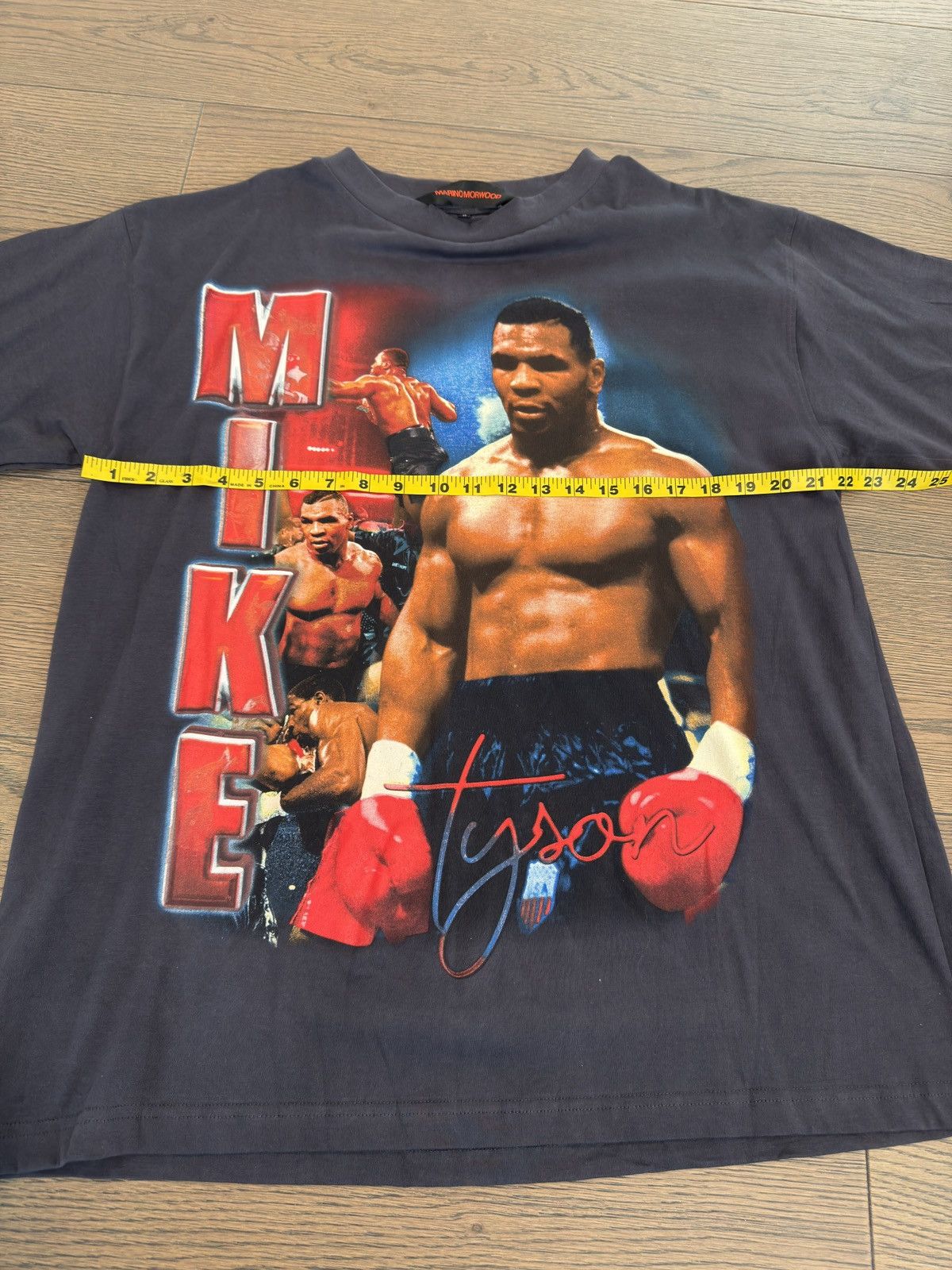Marino Morwood Marino Morwood Iron Mike Tyson T-Shirt Black - Large Rap Tee Size US L / EU 52-54 / 3 - 5 Thumbnail