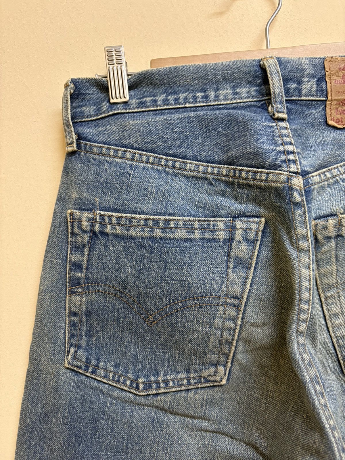 Levi's Vintage 90s Levis 502 XX J22 W27 L34 Selvedge Jeans Size US 27 - 8 Thumbnail