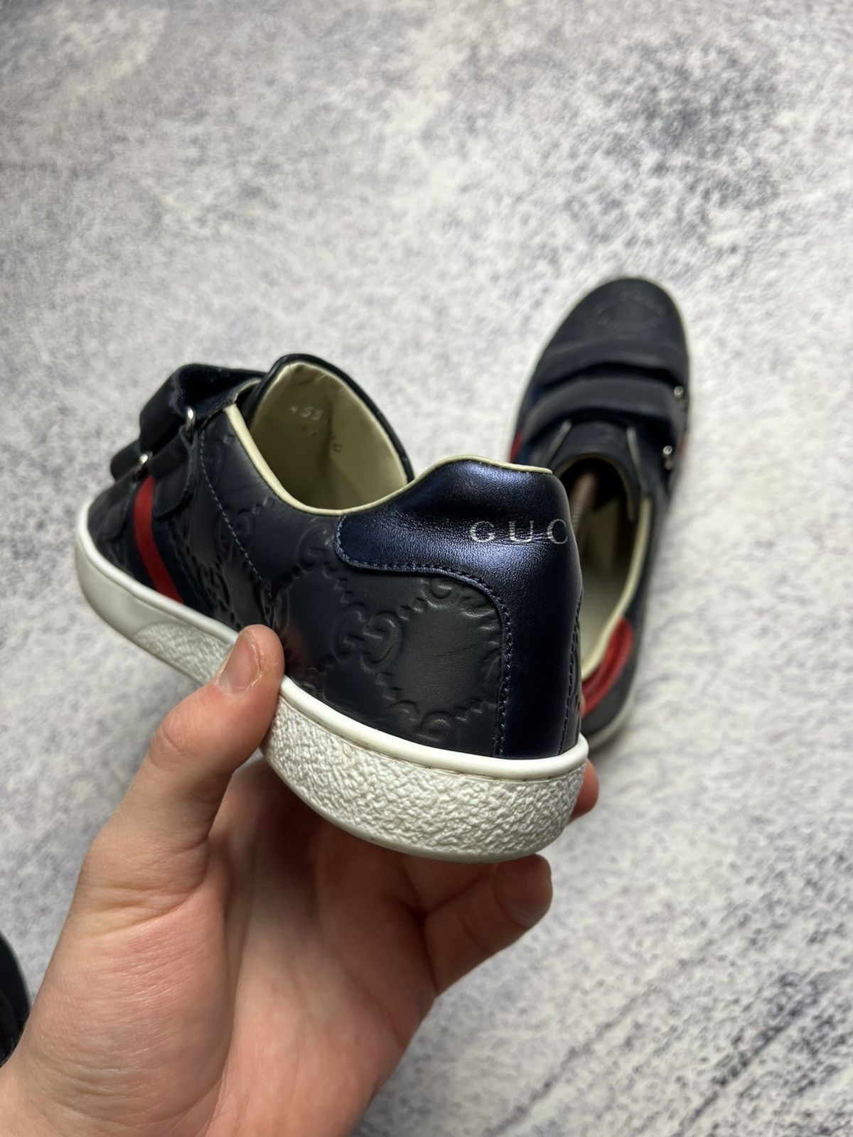 Gucci Vintage Gucci Leather Sneaker Y2K Rare Luxury 455496 Size US 6.5 / EU 39-40 - 16 Thumbnail