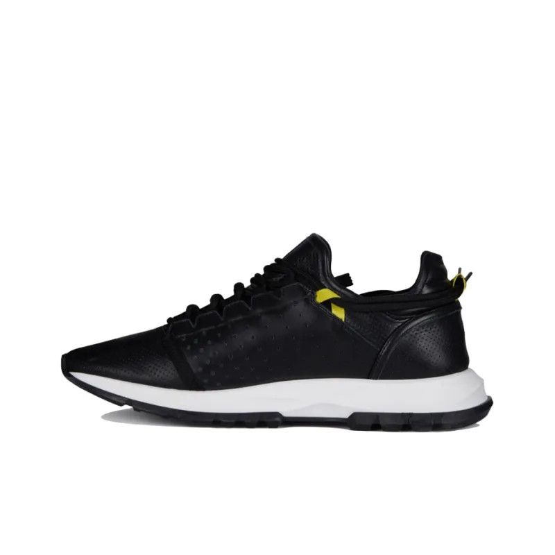 Givenchy o1w1db10325 Spectre Runner Low With Zip in Black Size US 12 / EU 45 - 1 Thumbnail