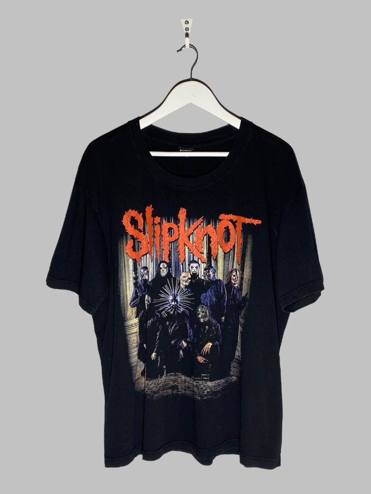 Band Tees VINTAGE SLIPKNOT BAND TEE DISTRESSED METALCORE GRUNGE VIBES Size US XL / EU 56 / 4 - 1 Thumbnail