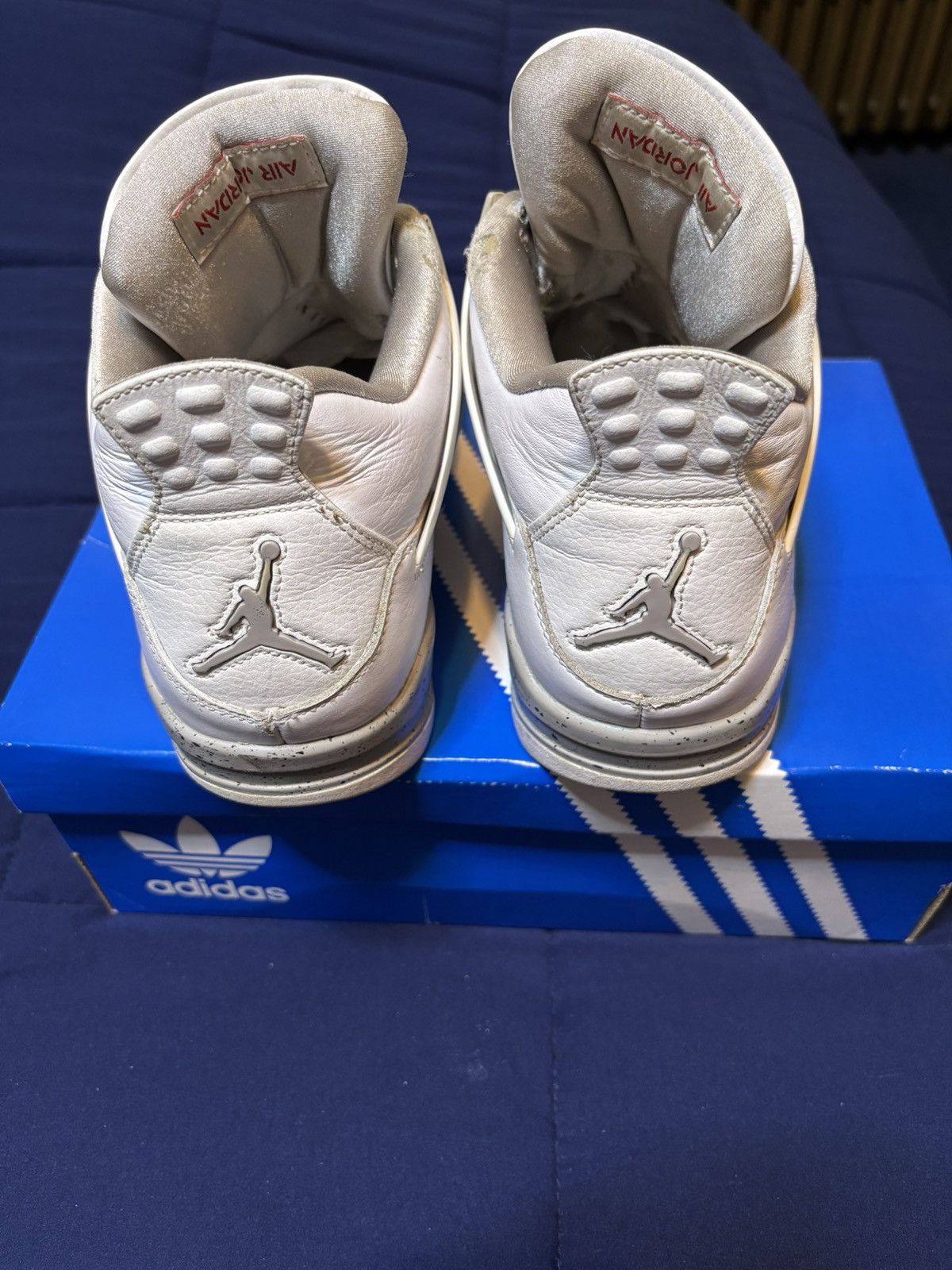 Jordan Brand Jordan 4 Retro White Oreo 2021 Size 10 Size US 10 / EU 43 - 5 Thumbnail