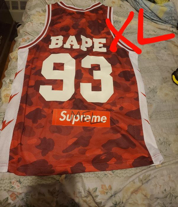 Bape champion hot sale jersey