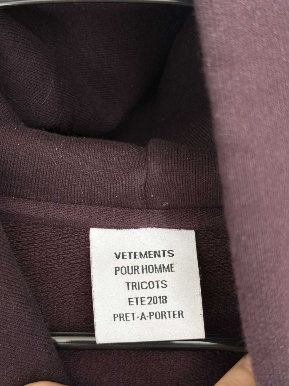 Vetements Vetements Asymmetric Zurich Hoodie Size US L / EU 52-54 / 3 - 5 Thumbnail