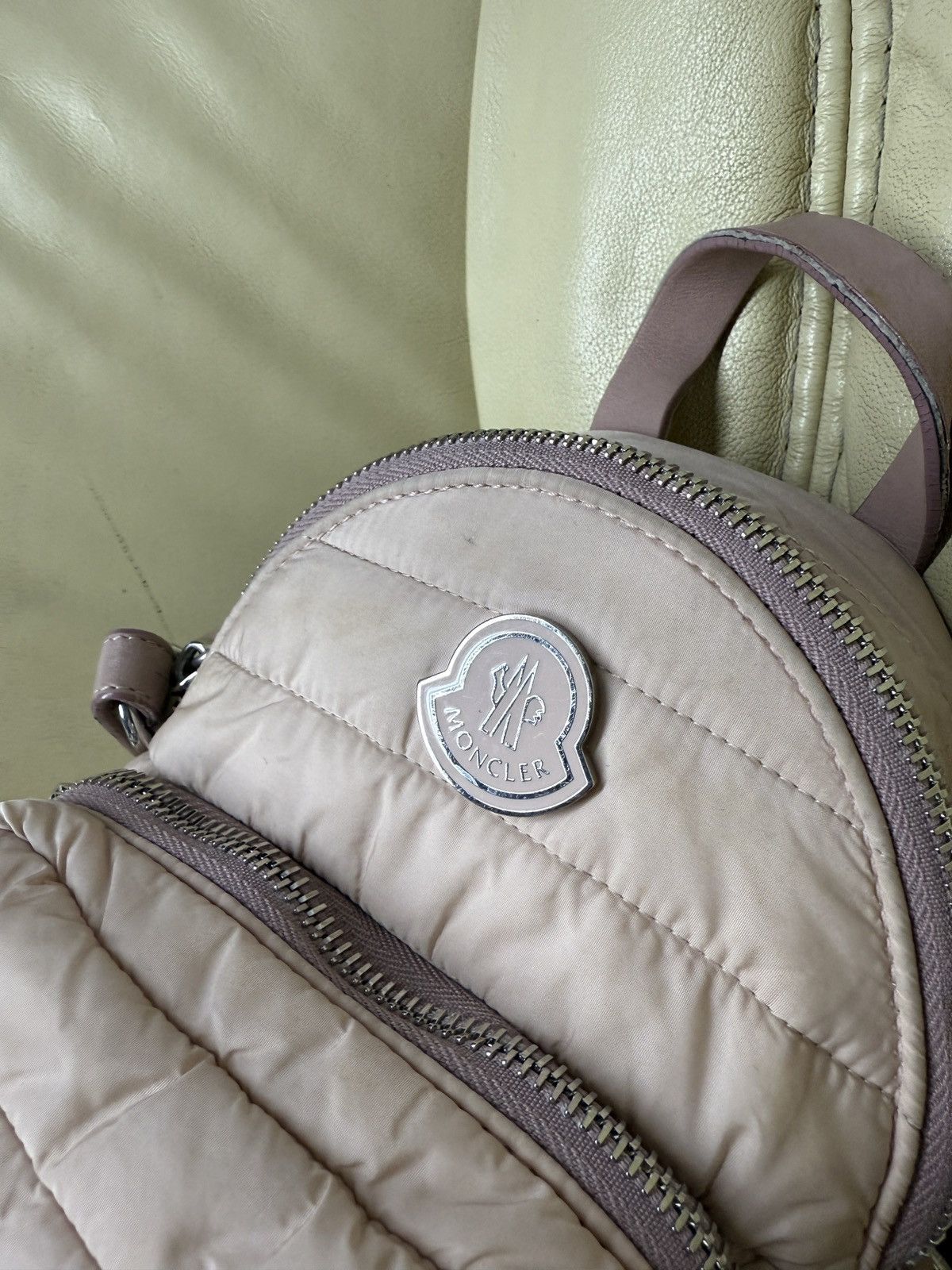 Moncler Moncler Killia Crossbody Puffer bag Light pink Size ONE SIZE - 3 Thumbnail
