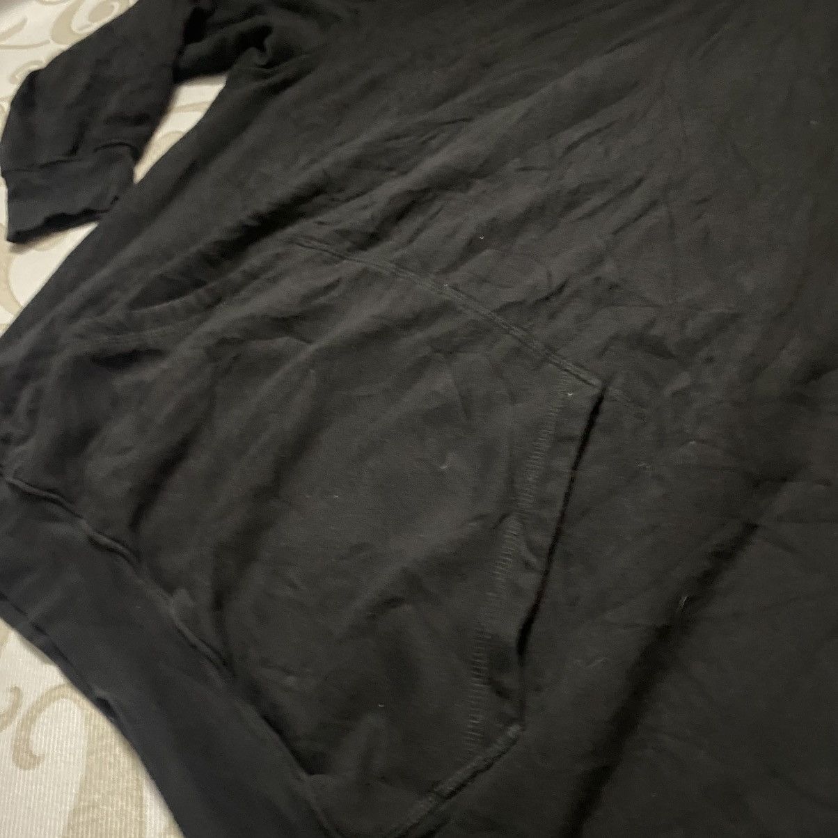 H&M H&M Plain Black Hoodie Size US M / EU 48-50 / 2 - 2 Thumbnail