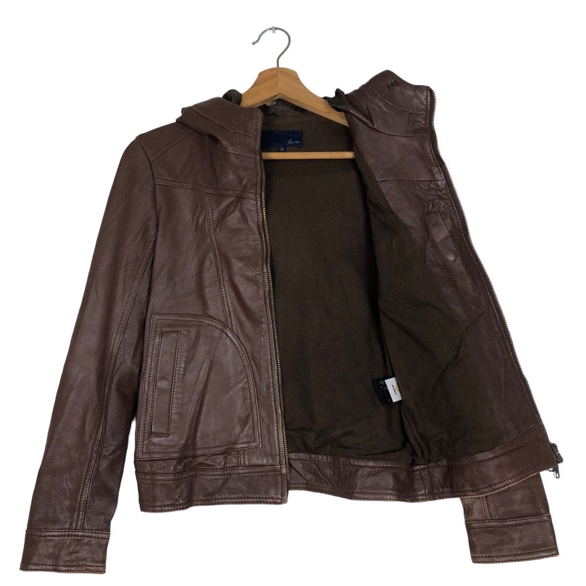 Avirex 🔥Vtg Leather Jacket Fly Avirex USA Size US S / EU 44-46 / 1 - 10 Thumbnail