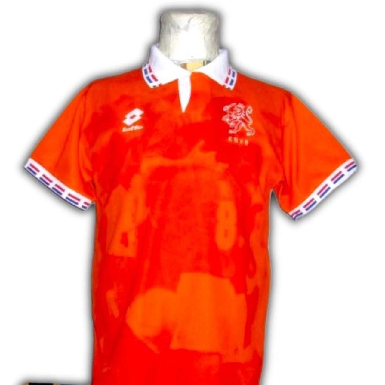 Lotto Sport Netherlands Holland 1996 1997 Home Shirt Jersey Camiseta Size US M / EU 48-50 / 2 - 4 Thumbnail