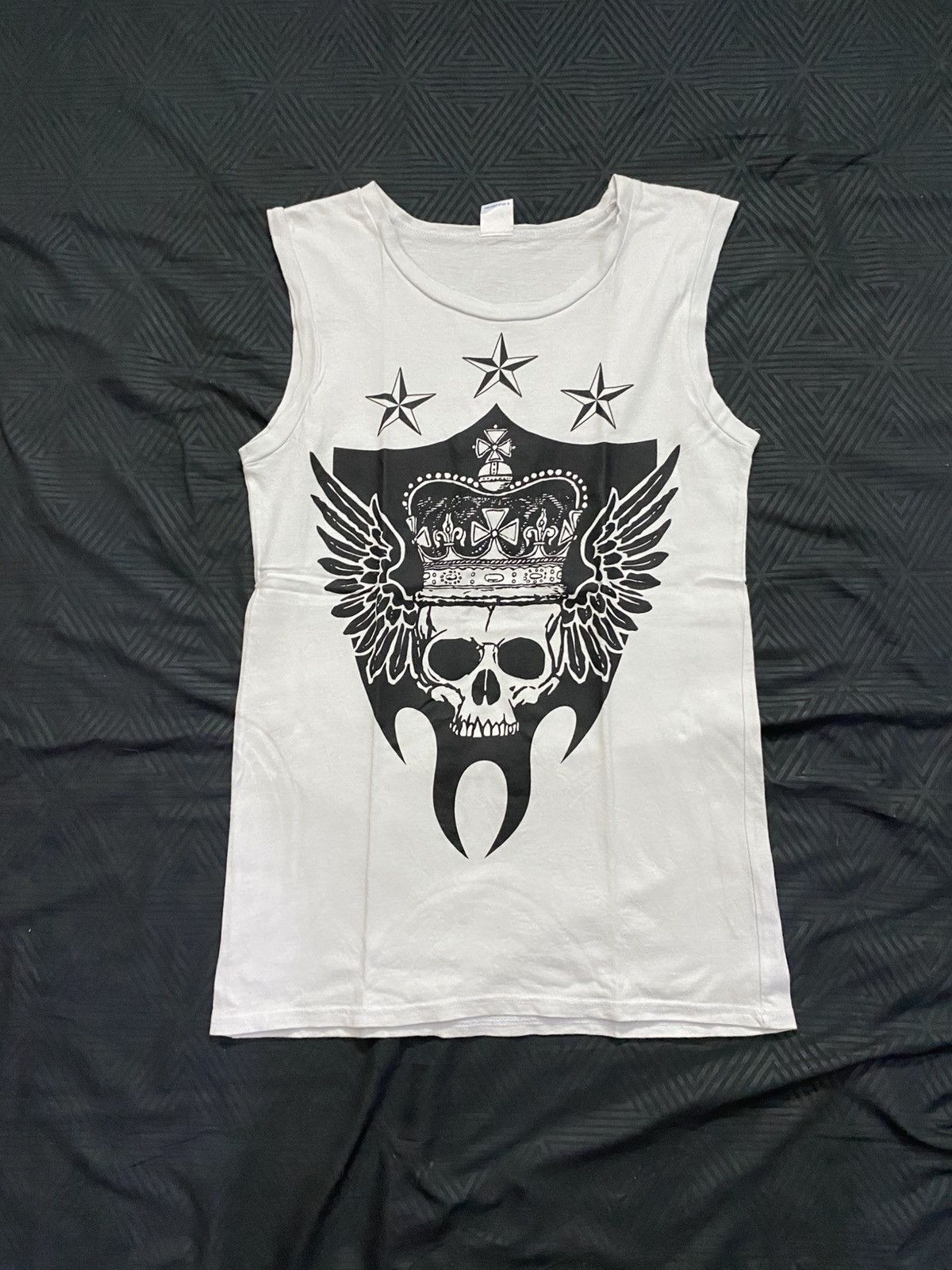 Japanese Brand J soul brother skull sleeveless Size US L / EU 52-54 / 3 - 1 Thumbnail