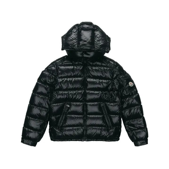 Moncler Moncler Kids Maya Solid Hooded Down Jacket Size US S / EU 44-46 / 1 - 1 Thumbnail