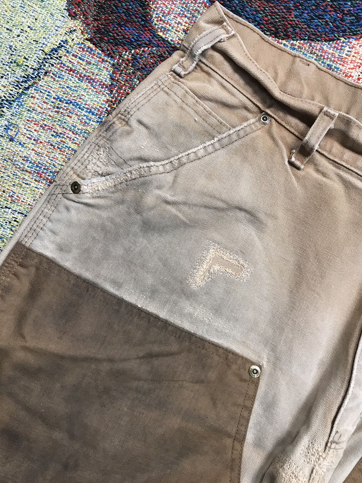 Carhartt Vintage Carhartt B292 BRN double knee workwear denim Size US 38 / EU 54 - 5 Thumbnail