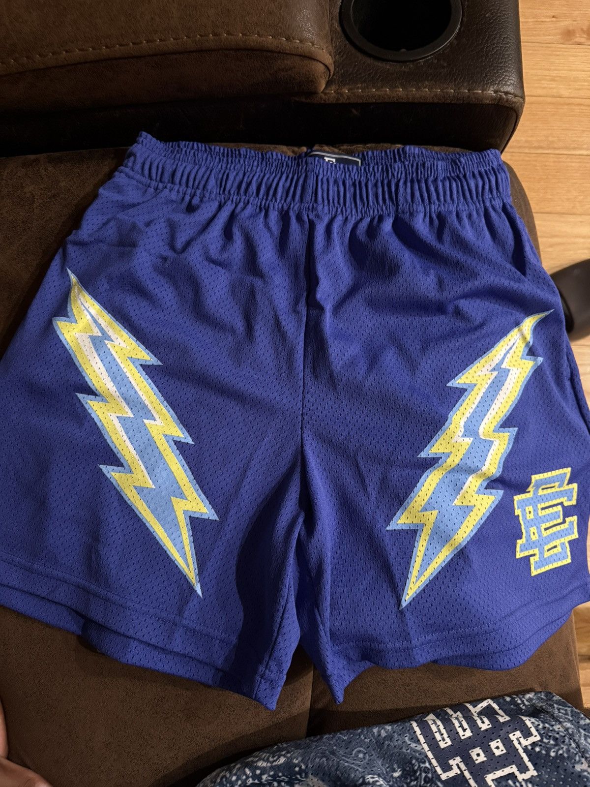 Eric Emanuel Eric Emanuel Purple Bolt Shorts Size US 32 / EU 48 - 2 Thumbnail