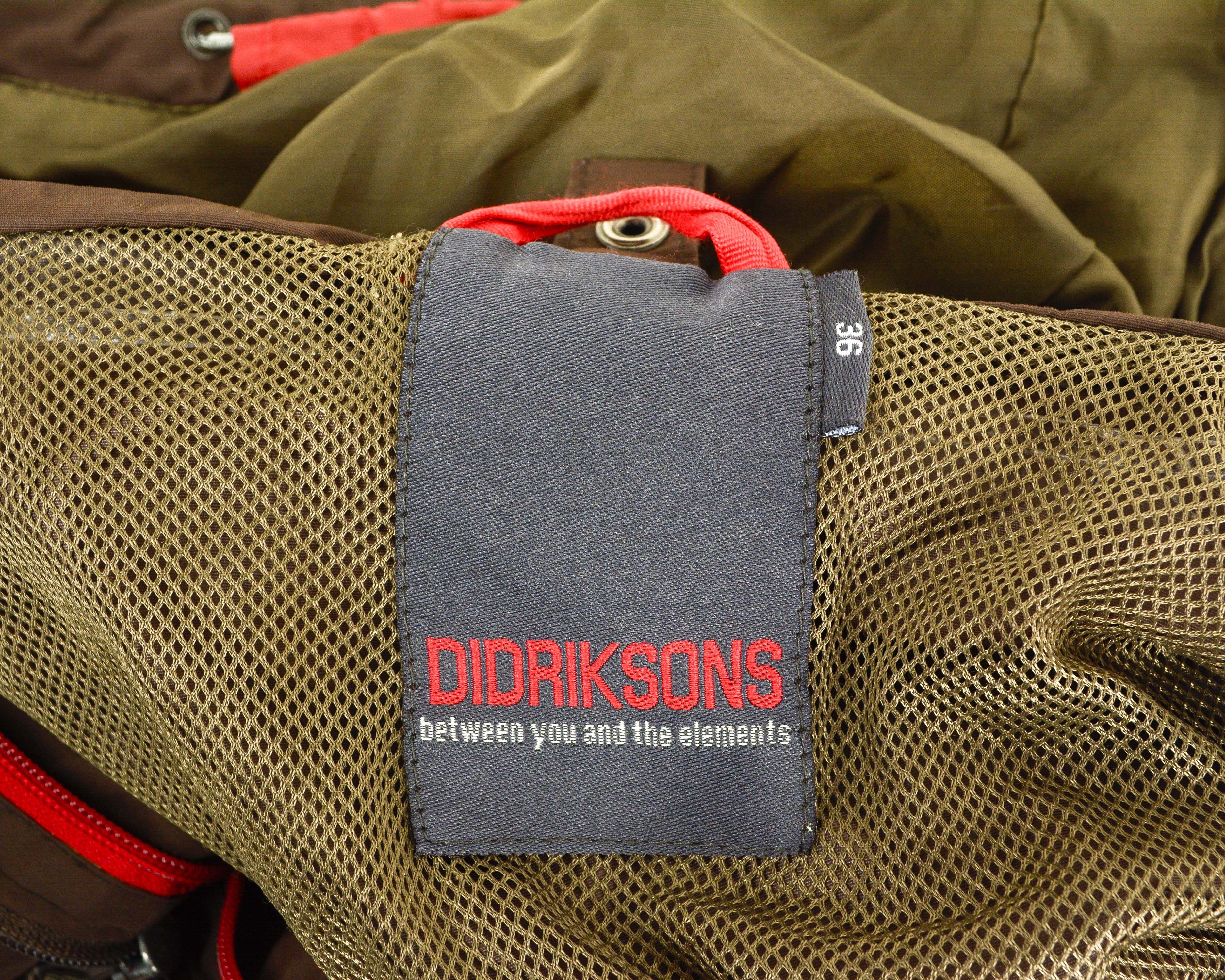 Designer × Other Didriksons Women S Hooded Parka Jacket Coat Windbreaker Size S / US 4 / IT 40 - 6 Thumbnail