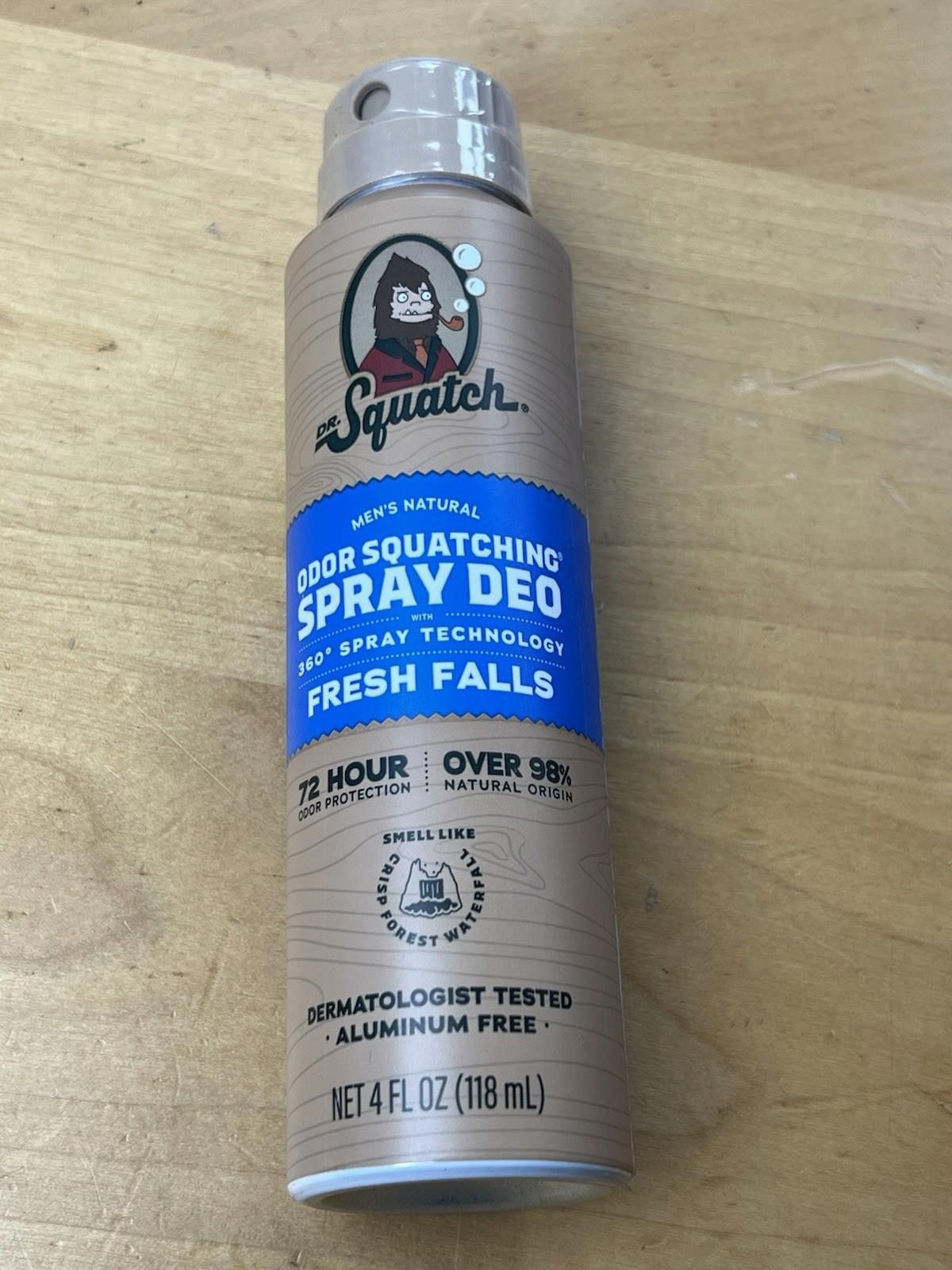 Other Dr. Squatch Spray Deodorant Aluminum Free Fresh Falls 4 oz Size ONE SIZE - 3 Thumbnail