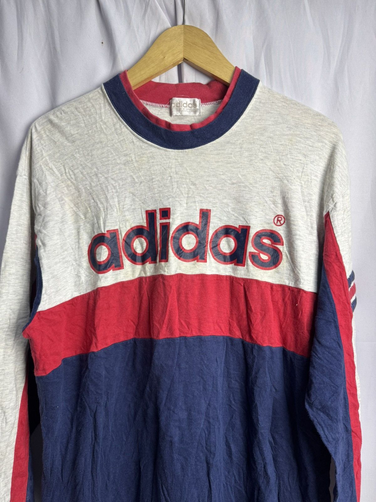 Adidas 90s Adidas Vintage Long Sleeve Descente Size US M / EU 48-50 / 2 - 4 Thumbnail
