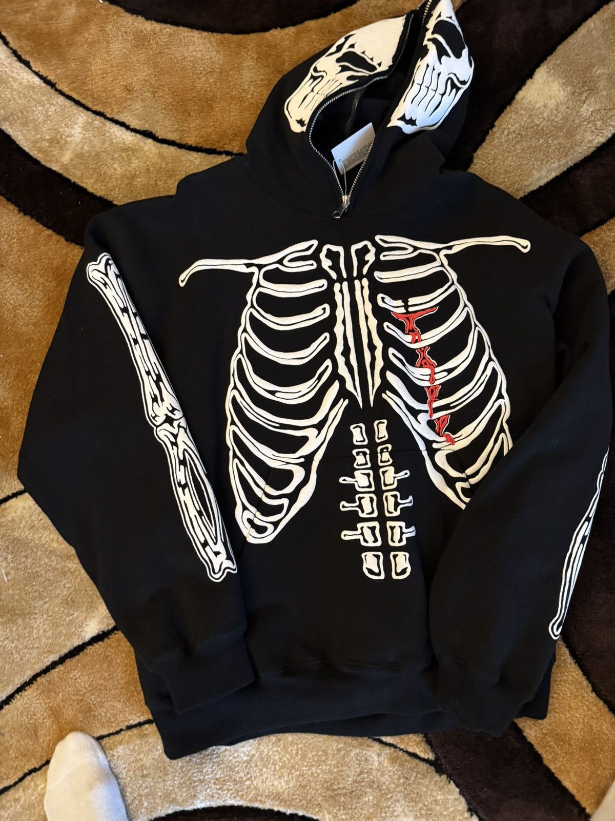 Warren Lotas Warren Lotas Skeleton Hoodie 2024 - XXL Size US XXL / EU 58 / 5 - 1 Thumbnail