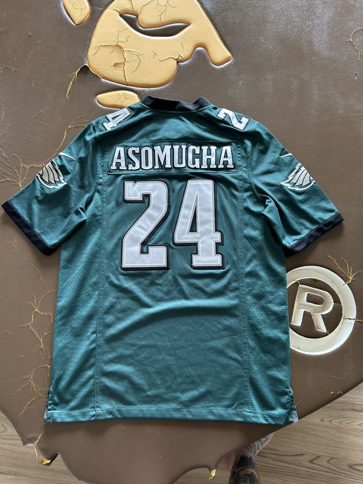 NFL Philadelphia Eagles Nnamdi Asomugha NFL Football Jersey Size US M / EU 48-50 / 2 - 2 Thumbnail