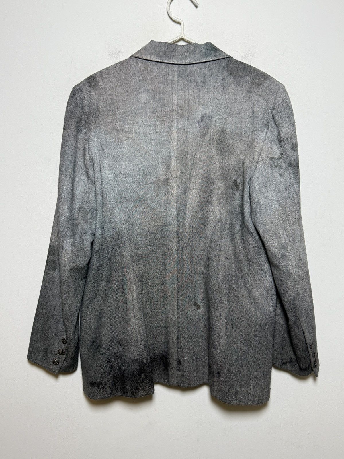 Seditionaries Hand-dyed vintage grey blazer margiela raf rick Size US S / EU 44-46 / 1 - 9 Thumbnail