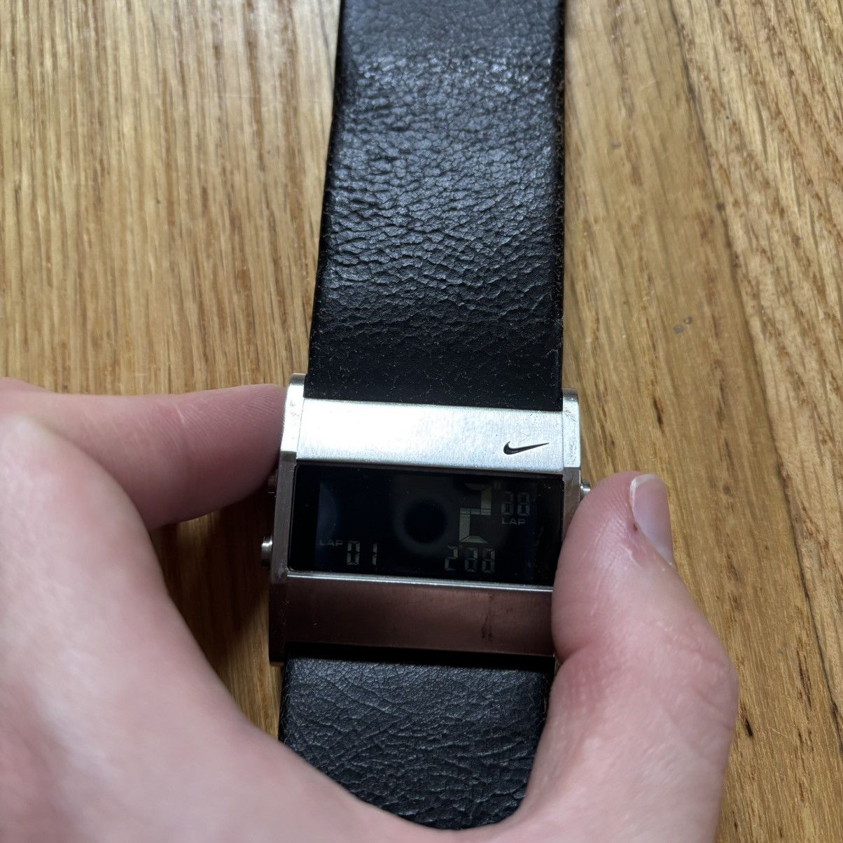Nike Nike Oregon Square Digital Stainless Steel Watch Y2K Cyber Size ONE SIZE - 5 Thumbnail